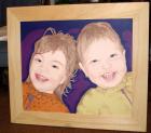 Norah & Brynn (w/frame)