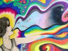 Girl Spewing (color)