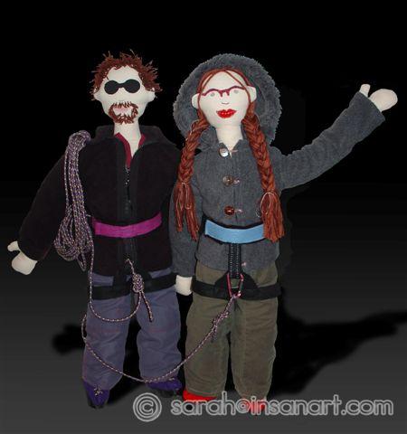 Rock Climber Dolls