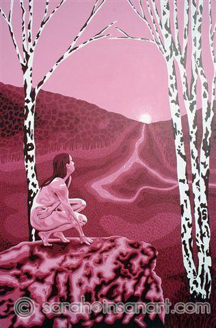 Posing for the Ghosts of Landrus, Pink