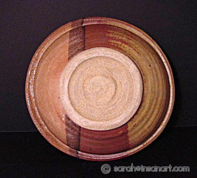 Tri-glaze Bowl - Bottom